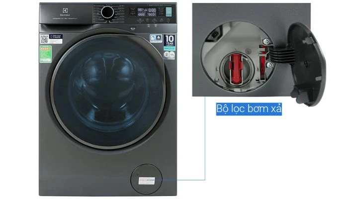 Máy Giặt Electrolux 9kg EWF9042R7SB